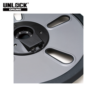 "UNLOCK Pro 18" Pad de cymbale électronique 3 zones | Surface en maille avec fonction de starter-Direct d'usine pour batteurs et studios"