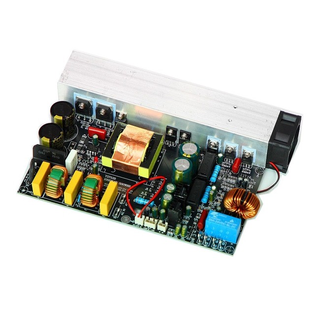 1000W Mono High-power Digital Power Amplifier Board with Switching Power Supply Integrated Class D 1KW peak