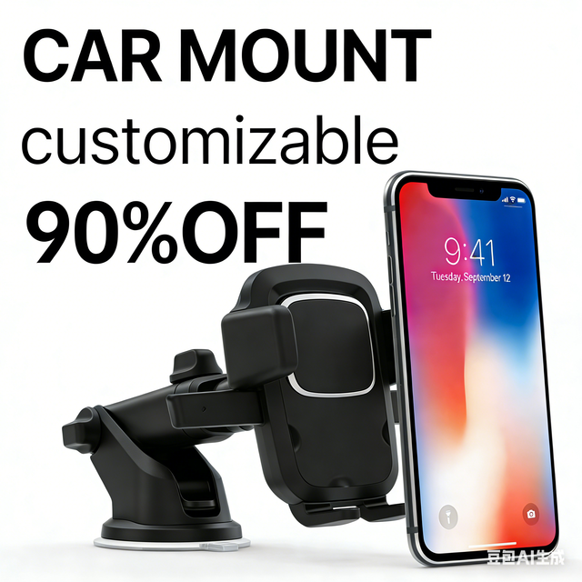 YIXIN Genuine Retractable Sucker Type Mobile Phone Holder High-quality Car Anti-shaking Durable Mobile Phone Holder
