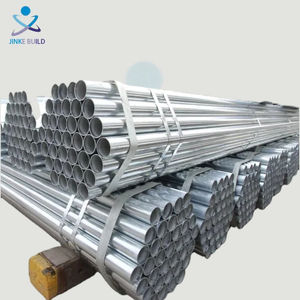 Tuyau d'acier galvanisé d'échafaudage de matériaux de construction de bas <span class=keywords><strong>prix</strong></span> Q355 tuyau d'échafaudage de 48.6mm - Product Image 1