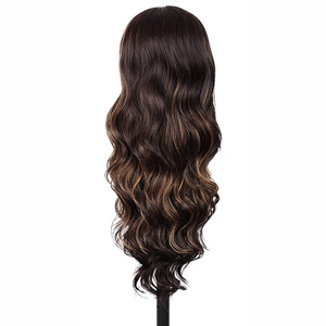 Europe et les états-unis modèles d'explosion femme Pick Dye Bangs grande vague <span class=keywords><strong>cheveux</strong></span> longs bouclés Guangzhou perruque - Product Image 3