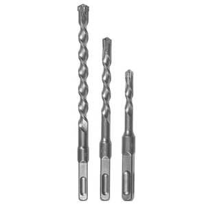 4-Piece Masonry Drill Bit Set - Carbide Tip Hex Shank For Concrete, Brick, Tile & Wood (6/8/10/12mm)