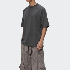 New Arrival <b>Men</b>’s Casual Versatile <b>Stretch</b> Short Sleeve T-Shirt, Lightweight Simple Basic Tee For <b>Men</b> - Product Image 4