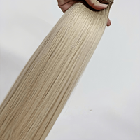 Extensions de cheveux Starose Hair, cheveux humains vierges européens Remy, machine à double trame, extensions de cheveux teintes en queue de cheval