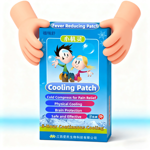 Patch Demam Anak yang Bertindak Cepat untuk Demam Tinggi Darurat Esensi Herbal Patch Penurun Demam Anak - Product Image 2