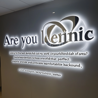 Letrero Kelly Personalizado con Retroiluminación LED, Letrero con Logotipo para Pared de Tienda de Belleza, Letrero con Letras 3D Personalizadas para Interiores, para Exhibición Publicitaria