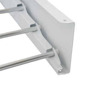 <span class=keywords><strong>Toallero</strong></span> Plegable de Pared de Alta Calidad, Material de Acero al Carbono Blanco y Negro <span class=keywords><strong>con</strong></span> Tubo de Aluminio, para Secar Ropa - Product Image 3