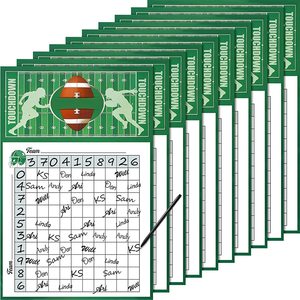 Football Game Scoreboard 100 Grid Water Resistant Sports Party Decor <b>Poster</b> - Product Image 2