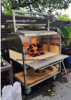 Grill Santamaria commercial / Grill argentin Parrilla Asado / Grill Gaucho YGST1000 / Barbecue au charbon Brasero