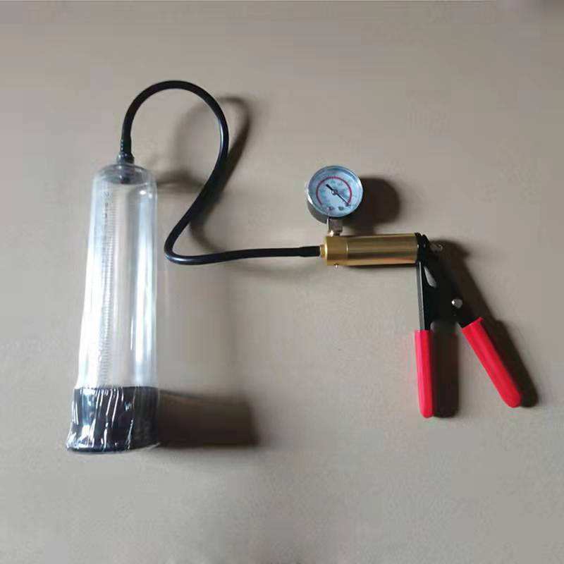 ปืนโลหะสีแดง-S