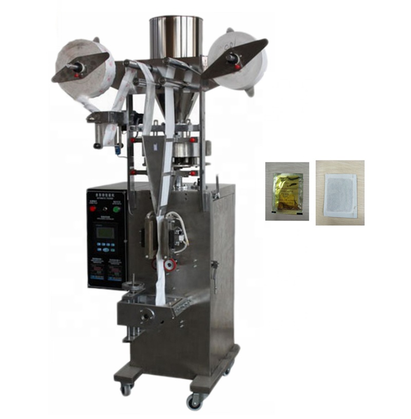 HS240F2 multi-function vertical form 2 rolls desiccant powder packing machine