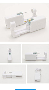 Multiple Sets Disposable Ear Piercing Tools <strong>Devices</strong> with Built-in Stainless Steel Electroplated Studs Geometric Shape Boxed - Product Image 6