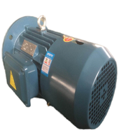 YEJ-180M-4 18.5kw Haute Efficacité 25hp 2/4 Pôles 380v/415v 50/60hz Moteur Asynchrone 1500rpm Triphasé 4kw Comprend FREIN