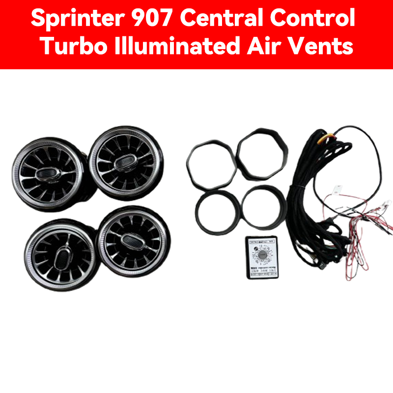 Sprinter 907 prese d'aria centrali ControlTurbo luminato
