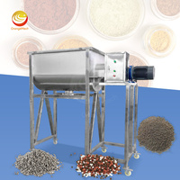 Mélangeur horizontal robuste ORME pour sable, terre et poudre, mélangeur à ruban pour compost et engrais