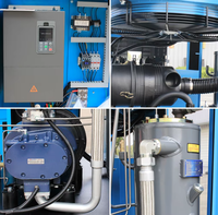High Efficiency Single Stage 100HP 75kW 13Bar PM VSD Rotary Screw Air Compressor CE Certified for Automation Production Line