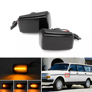 Luces Laterales de Guardabarros para Volvo PZ656, Intermitentes Halógenos para C70 S40 V40 S70 V70 S90 V90, Repuesto para Reparación - Product Image 2