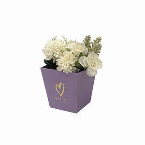 SINOWRAP, recién llegado, bolsa <span class=keywords><strong>de</strong></span> embalaje <span class=keywords><strong>de</strong></span> ramo <span class=keywords><strong>de</strong></span> flores Kraft rapezoid, bolsa <span class=keywords><strong>de</strong></span> embalaje <span class=keywords><strong>de</strong></span> floristería con asa para cursos florales - Product Image 3