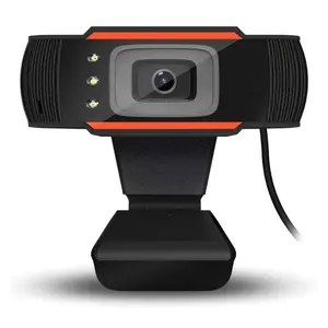 Webcam 720P 1080P Mới Có Micrô Webcam USB 2.0 HD Camera Web Có Mic Cho Máy Tính PC