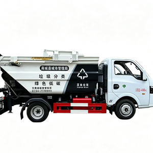 4x2 kitchen waste truck, diesel kitchen waste <b>transport</b> truck, electric kitchen waste truck, 6x2 kitchen waste truck - Product Image 1