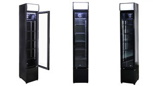 Refrigerador Vertical Delgado de Una Sola Temperatura de 105L, Aprobado para Venta al por Mayor, Refrigerador para Bebidas Frías, Congelador para Vino y Bebidas - Product Image 6