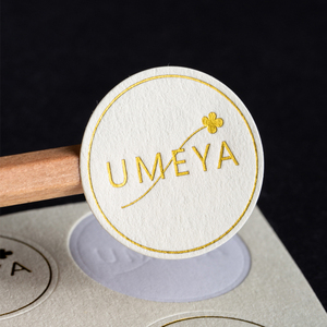 Tùy chỉnh Glossy bạc vàng lá nước hoa chai Nhãn kraft giấy tư nhân dập nổi Thiết kế dán - Product Image 3