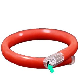 Pulsera Luminosa de Fibra Óptica LED, Ligera, de PVC, para Conciertos, Bares y Fiestas - Product Image 3