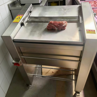 Machine automatique Maisheng pour l'épluchage de la peau des lommes de porc et de bœuf, machine de production de produits carnés avec un épluchage efficace