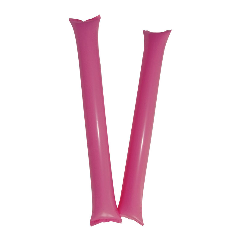 Pink inflatable stick