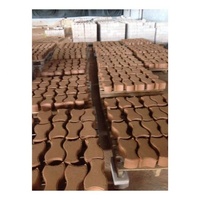 Machine manuelle de fabrication de briques d'argile M7MI TWIN au Kenya Machine de fabrication de blocs de terre Moteur diesel Pression hydraulique Plastique