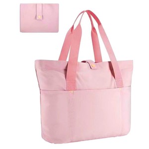 Túi Tote Canvas In Chữ Cá Nhân Hóa, Logo Tùy Chỉnh, Túi Nylon Có Quai Dài Có Thể Gấp Gọn, Dành Cho Phụ Nữ Sử Dụng Hàng Ngày - Product Image 6