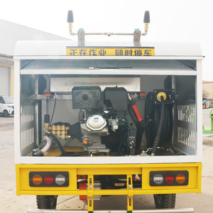 Camión de Limpieza Eléctrico de Alta Presión, Pequeño Aspersor de Agua para Mantenimiento de Carreteras y Limpieza de Ciudades y Pueblos - Product Image 5