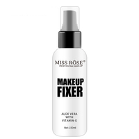 MISS ROSE Réglage du maquillage hydratant et durable de haute qualité et contrôle de l'huile Spray de réglage du maquillage clair 100ml