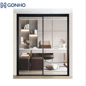 GONHO Finestre Prefabbricate Moderne in Lega di Alluminio 6063-T5 Impermeabili, Vetro Isolante Personalizzato a Doppio/Triplo Strato <span class=keywords><strong>Rimadesio</strong></span> - Product Image 3