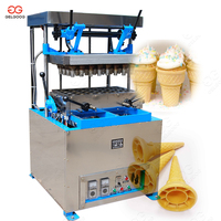 Gelgoog Chocolat Creux Gaufrette Boules Shell Fabrication Parapluie Machine À Cône De Crème Glacée