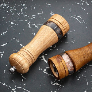 Molinillo Manual de pimienta, molinillo de sal y pimienta de madera, herramienta multiusos <span class=keywords><strong>para</strong></span> especias, molinillo de especias <span class=keywords><strong>para</strong></span> el hogar, cocina, hogar - Product Image 3