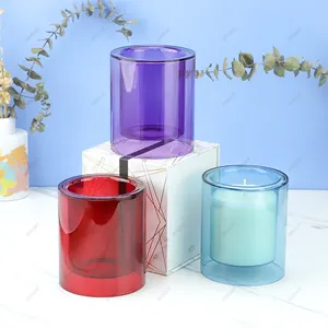 Fabriek Groothandel Aangepaste Huisgeur Private Label Kaarsen Geparfumeerde Soja Wax Luxe Aromatherapie Kaarsen