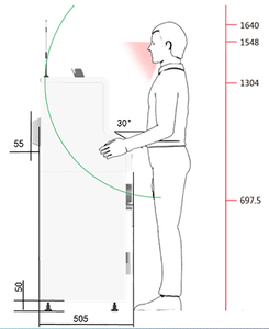 SNBC CDM Modern Design Cash Deposit Machine Undercounter Bank Cash Deposit <strong>Atm</strong> Machine - Product Image 3