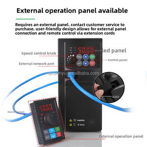 Variateur de fréquence <span class=keywords><strong>220v</strong></span> monophasé vers <span class=keywords><strong>380v</strong></span> triphasé, <span class=keywords><strong>convertisseur</strong></span> VFD 0,75 <span class=keywords><strong>kW</strong></span> 1,<span class=keywords><strong>5</strong></span> <span class=keywords><strong>kW</strong></span> 2,2 <span class=keywords><strong>kW</strong></span> 60 Hz vers 50 Hz - Product Image 3