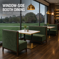 Chaises et tables en gros pour restaurants, tables en pierre frittée et banquettes en vrac pour chaînes de restaurants et projets hôteliers