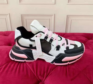 Korean-style trendy multi-color casual <b>shoes</b>, luxurious and fashionable, thick-soled tennis <b>shoes</b>, breathable and soft. - Product Image 1