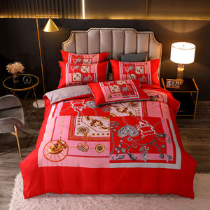 Ensemble de draps de lit simples de luxe Offre Spéciale pour bébé motif de dessin animé imprimé en fibre de polyester respirante prix de gros - Product Image 6