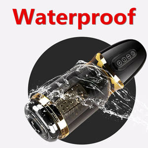 GF-Electric Vibrations Masturbateur masculin automatique à piston rotatif aspirant, gobelet à vagin artificiel, vraie chatte, jouets sexuels pour hommes - Product Image 6