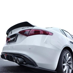 Kit de Carrocería de Fibra de Carbono para <span class=keywords><strong>Alfa</strong></span> Romeo Giulia Estilo CMST, Labio Delantero, Difusor Trasero, Faldones Laterales y Alerón Trasero, Piezas de Tuning para Automóviles - Product Image 5