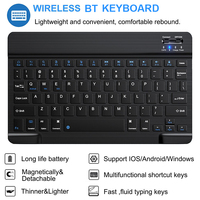 Housse de tablette avec clavier pour Samsung Galaxy Tab S9 FE Plus 12.4 pouces S10 Plus étui pour Samsung Tab S9 Plus étui pour clavier