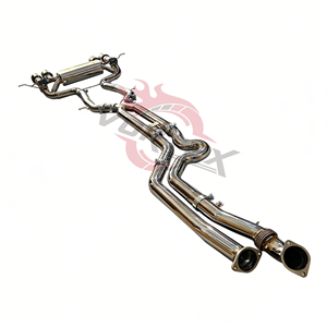 Sistema de Escape Catback Vortex de Acero Inoxidable 304 con Acabado Espejo para M3 G80 M4 G82 M2 G87 S58 3.0T, Sistema de Escape de Igual Longitud - Product Image 3