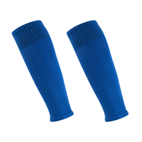 Pinbo haute qualité athlètes sans pied Football jambe mollet soutien chaussettes bas de noël Compression jambe manches mollet manches