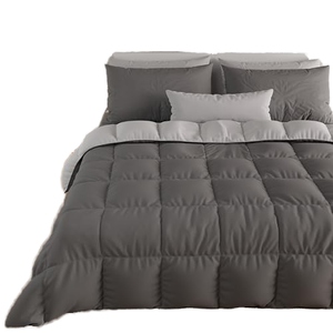 <span class=keywords><strong>Couette</strong></span> d'hiver Artigiani Italiani One Half Square, couleur unie, double face, gris, fabriquée en Chine, sans rembourrage, durable - Product Image 6