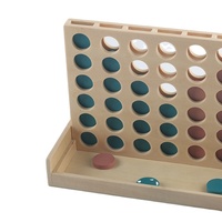 Juya — jeu de société en bois pour enfants, quatre en forme de rangée, jouets d'apprentissage précoce, fabrication chinoise, vente en gros