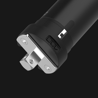 KECO Moteur tubulaire CC ultra silencieux pour store zippé coupe-vent et store vénitien avec Wifi Tuya et télécommande